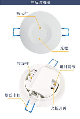【電磁波感應(yīng)開(kāi)關(guān) 微波12米感應(yīng)開(kāi)關(guān)倉(cāng)庫(kù)車(chē)庫(kù)led燈】?jī)r(jià)格,廠家,圖片,電工開(kāi)關(guān),東莞市雅普照明-